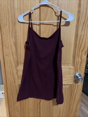Torrid Women's Spaghetti Strap Cami Tank - Burgundy